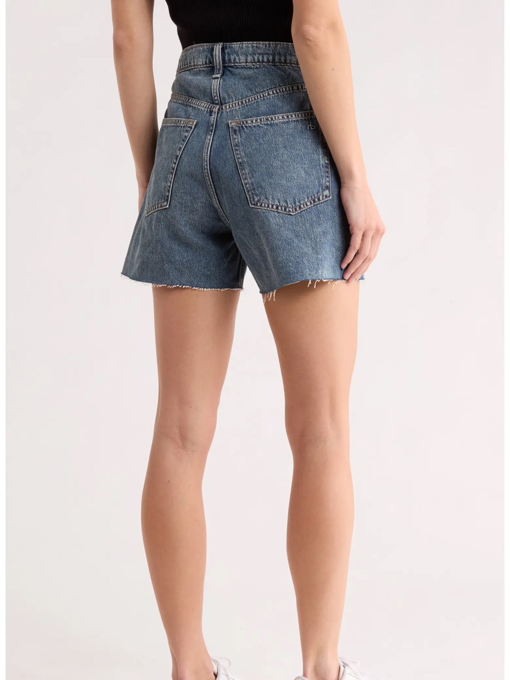 Rag & Bone Retro Denim Cutoff Shorts - Picture 3 of 8